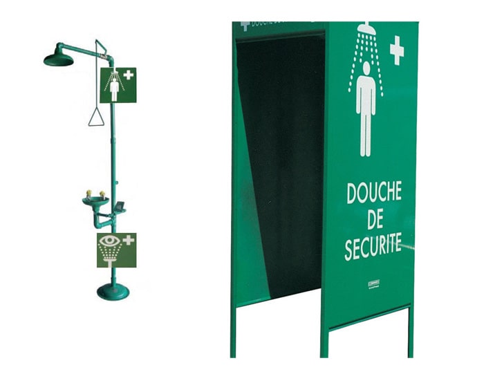 Douches de sécurité
